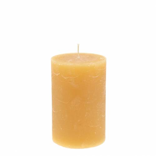 Ensfarvede lys honningfarvede 60×100mm 4 stk