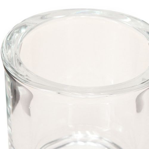 Artikel Stearinlys Glaspotte Mini Glasspand Klar Ø6,5cm H6cm 6stk