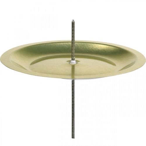 Lysestage 8cm guld 16 stk