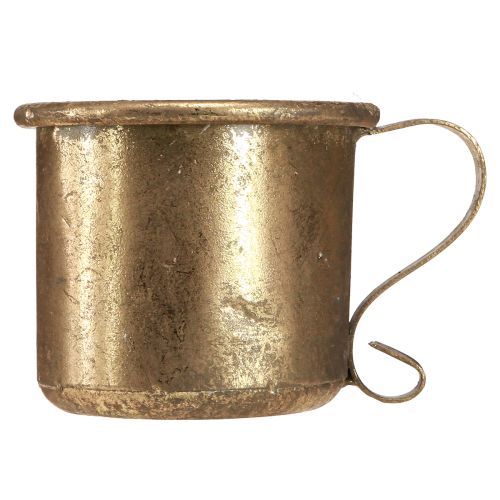 Artikel Lysestage guld kop stick lysestage vintage Ø9cm H8cm