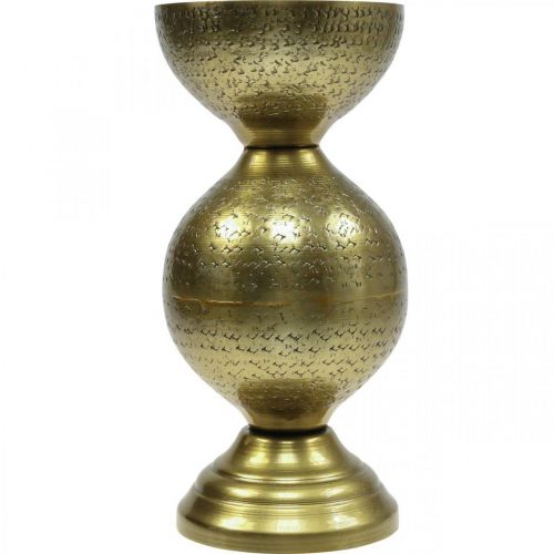 Artikel Lysestage orientalsk fyrfadsstage metal 25cm