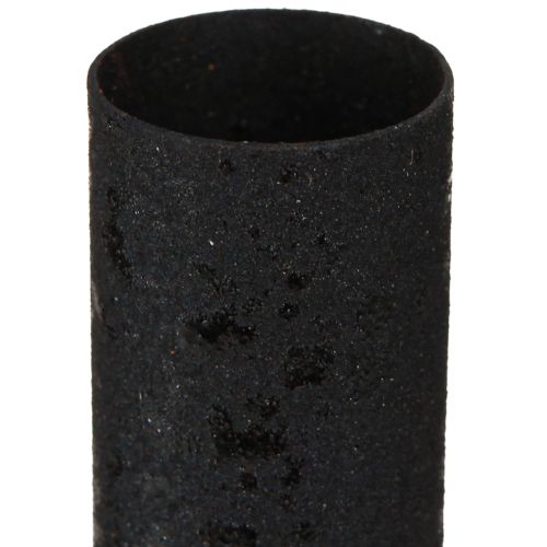 Artikel Lysestage pindelys med dorn metal sort Ø23mm 4stk