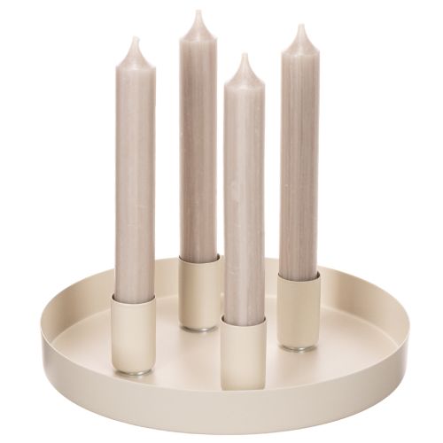 Stagelysholder med magnet 25 mm 4 stk. | Floristik24.dk