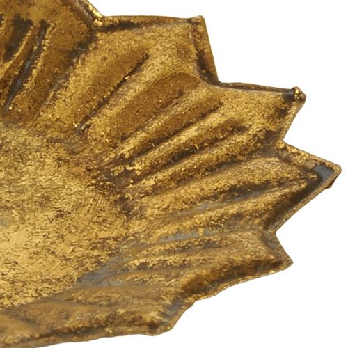 Artikel Plug-in lysestage guld antik look til søjlelys Ø11cm 4stk