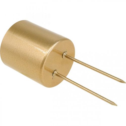 Artikel Plug-in lysestage guld fyrfadsstage metal Ø5cm 4 stk