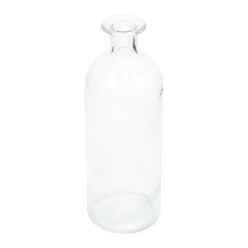 Artikel Lysestage dekorative flasker mini vaser glas klar H19,5cm 6 stk