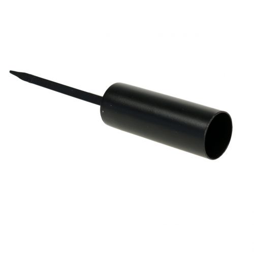 Artikel Lysestage sort til pindelys 15cm 4stk