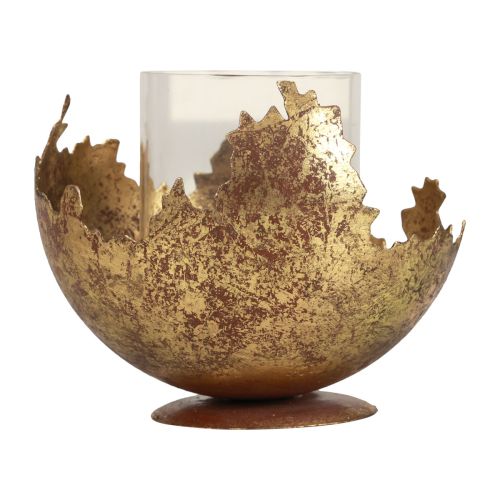 Floristik24 Borddekoration julelanterne metal antik 12cm Ø15cm