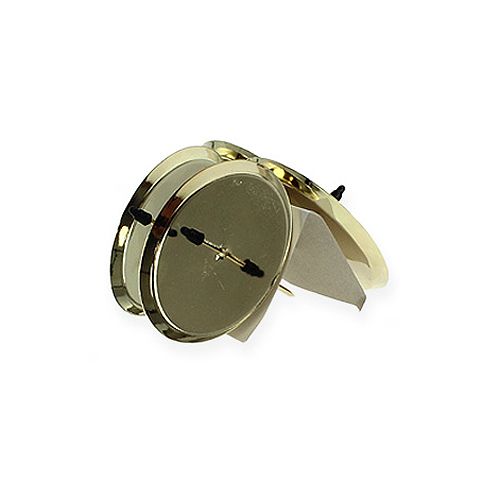 Artikel Lysestage guld Ø7cm 4 stk