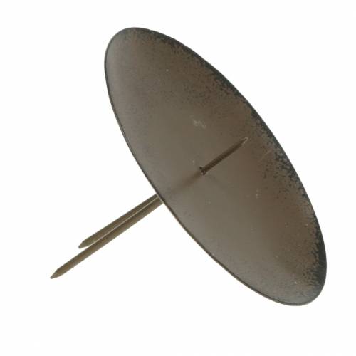 Artikel Plug-in lysestage 8cm brun 4 stk