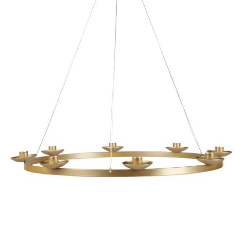 Artikel Hængende lysestage guld Ø34cm H45cm
