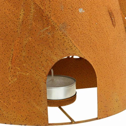 Artikel Fyrfadsstage julepatina hjortegran H50cm