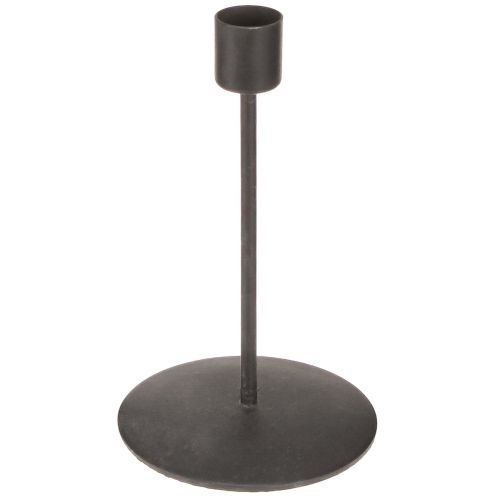 Floristik24 Lysestage i metal, antik brun, H16 cm, 2 stk.