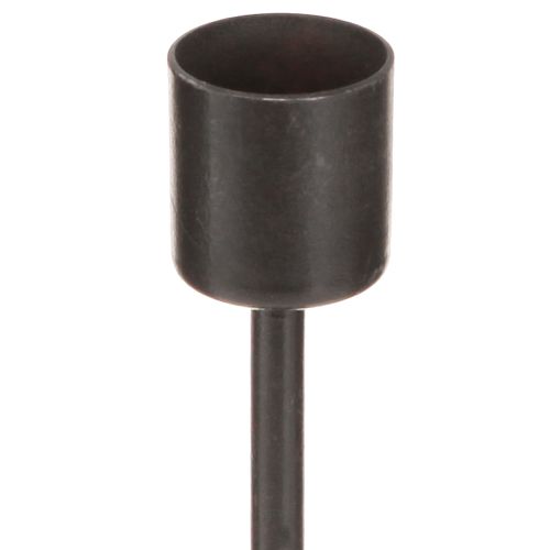 Artikel Lysestage antik brun H21,5 cm 2 stk.