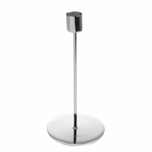 Floristik24 Lysestage Ø5cm H11cm sølv 4stk
