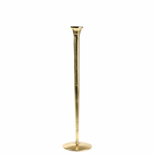 Floristik24 Lysestage antikt guld Ø9,5cm H29,5cm