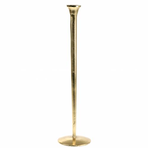 Floristik24 Lysestage antik guld Ø11,5cm H47cm