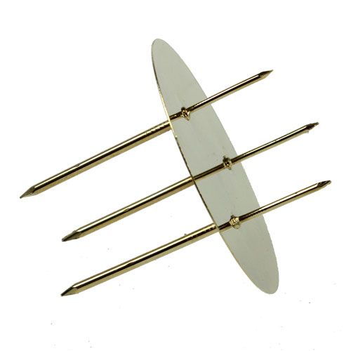 Floristik24 Lysestage guld Ø8cm