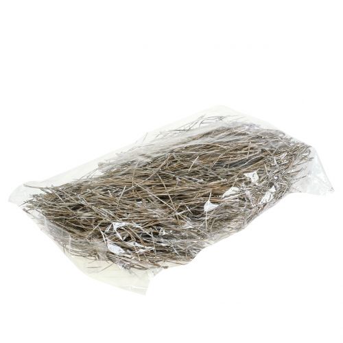 Floristik24 Fyrrenåle vasket hvide 300g