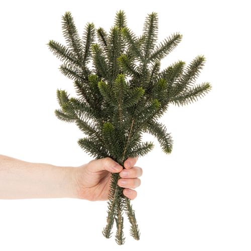 Kunstig grangren til borddekoration og arrangementer, 45 cm, 3 stk. | Floristik24.dk