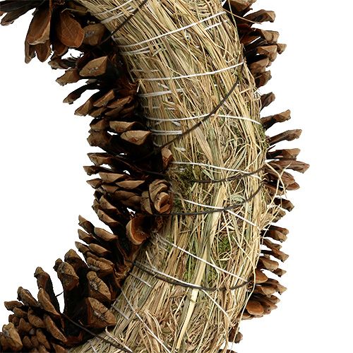 Artikel Fyrrekogle krans rund Ø27cm