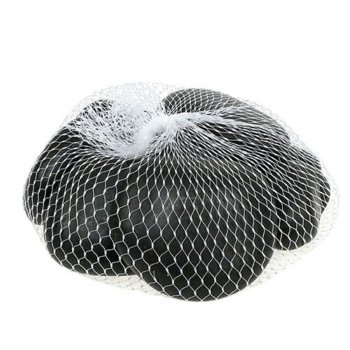 Floristik24 Småsten sort 4cm - 7cm 1kg