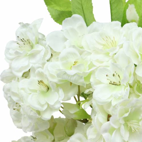 Floristik24 Kirsebærgren creme 45cm 3stk til dekoration