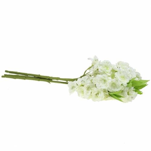 Floristik24 Kirsebærgren creme 45cm 3stk til dekoration