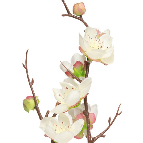 Artikel Kirsebærblomst dekorationsgren Kunstig gren Hvide blomster 96cm 2 stk.