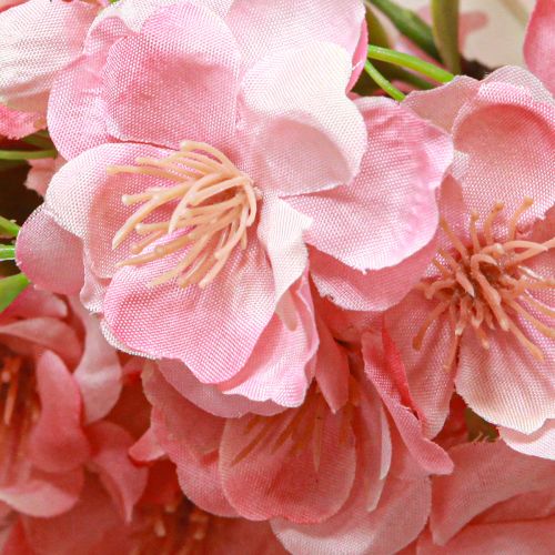 Artikel Kirsebærblomstguirlande bøjle kunstig blomsterguirlande pink 170cm