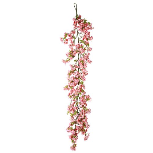 Artikel Kirsebærblomstguirlande bøjle kunstig blomsterguirlande pink 170cm