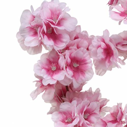 Floristik24 Kirsebærblomstgren kunstig pink 104cm