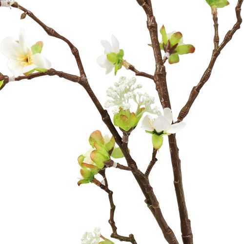 Artikel Kirsebærblomstgren hvid 95cm