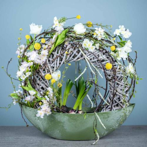 Floristik24 Kirsebærblomstgren hvid kunstig 103 cm