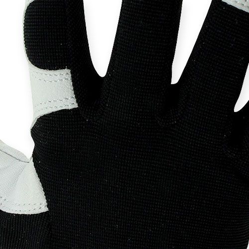 Artikel Kixx Lycra Handsker Størrelse 8 Sort, Lysegrå