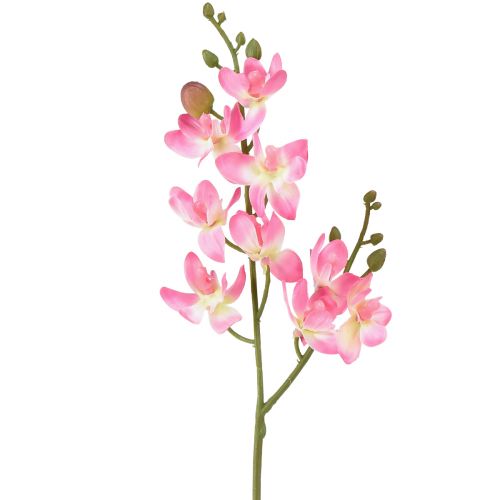 Artikel Lille Orkidé Phalaenopsis Kunstig Blomst Pink 30cm