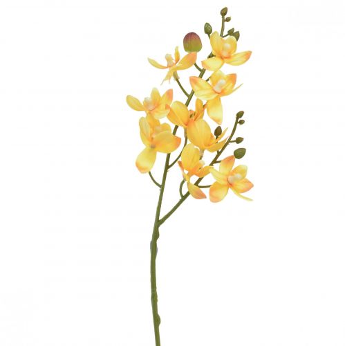 Lille orkidé Phalaenopsis kunstig gul 30cm