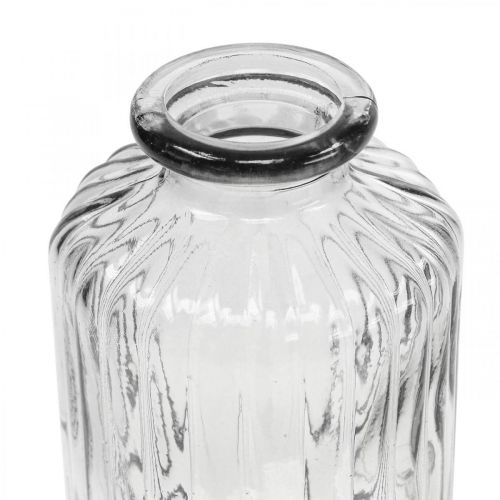 Floristik24 Små vaser glasvase blomstervaser glas Ø6cm H10cm 2stk