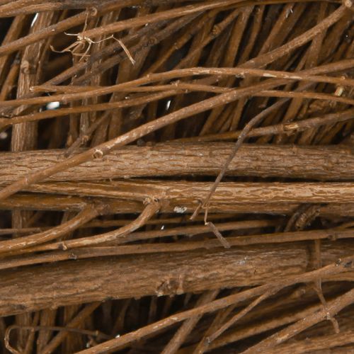 Artikel Lille krans af kviste, dekorativ krans af naturelm, Ø25cm