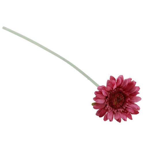 Floristik24 Kunstige blomster Gerbera Pink 45cm
