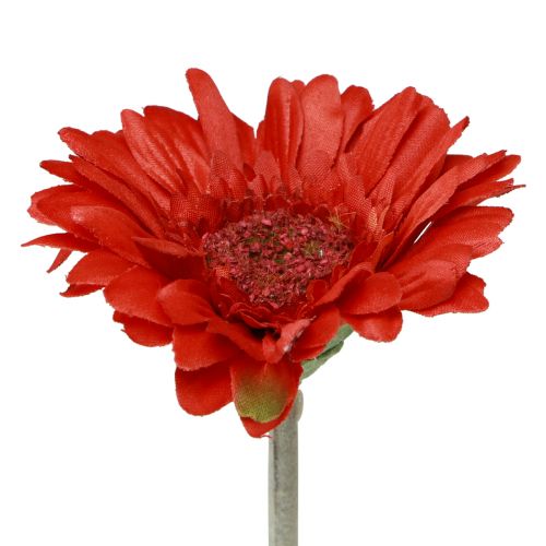 Floristik24 Kunstige blomster Gerbera Rød 45cm