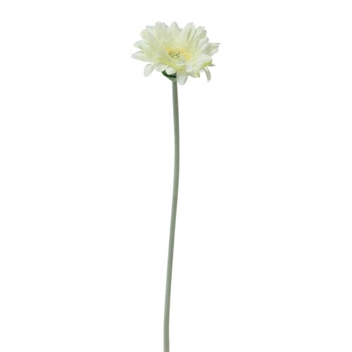 Artikel Kunstige blomster Gerbera Hvid 45cm