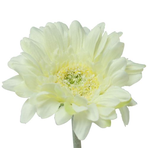 Artikel Kunstige blomster Gerbera Hvid 45cm