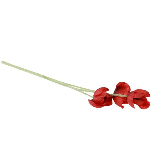Artikel Kunstige blomster valmuerød 50cm