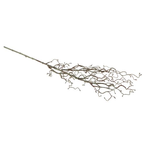Floristik24 Kunstig pilegren med knopper brun fjeder L76cm