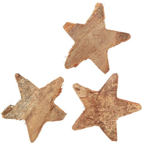 Floristik24 Kokosstjernedekoration natur juledekoration natur 5,5-7cm 30 stk