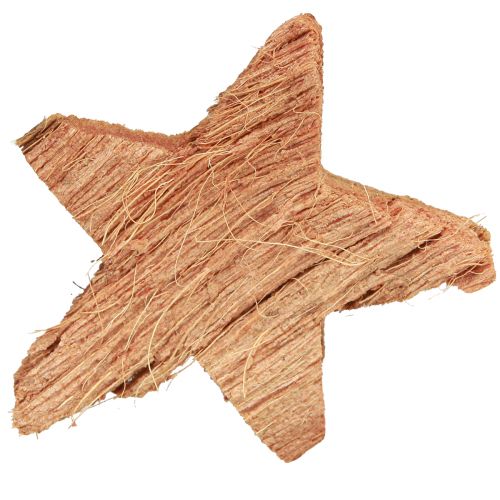 Artikel Kokosstjernedekoration natur juledekoration natur 5,5-7cm 30 stk