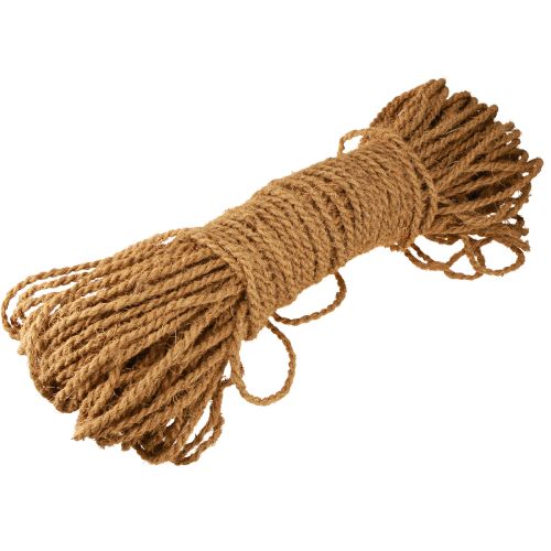 Kokosgarn kokosreb naturlig reb kokos Ø0,6–0,8cm 120m