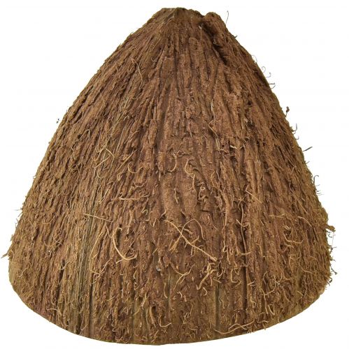 Artikel Kokosskål dekoration naturlige halve kokosnødder Ø7-9cm 5 stk