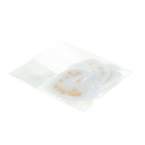 Artikel Konfetti hjerte guld 5cm 24 stk